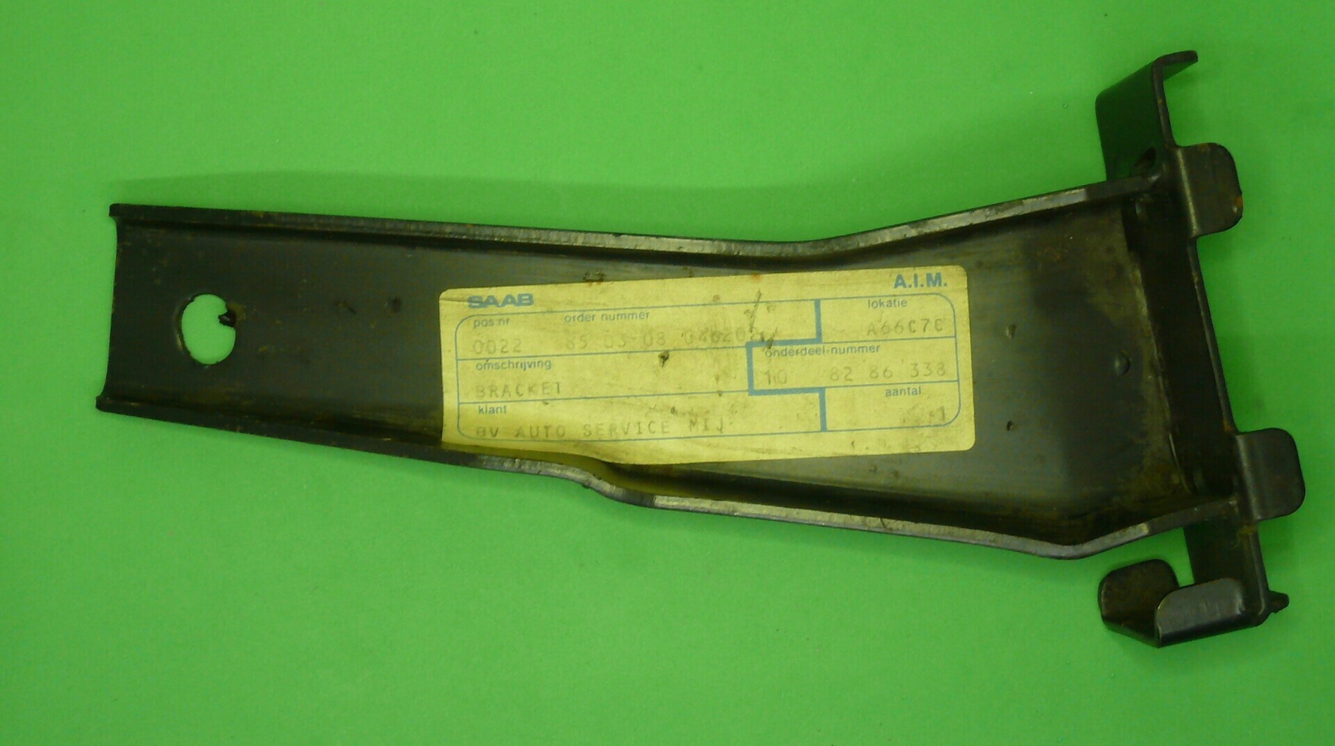 Bumpersteun rechtsvoor binnen