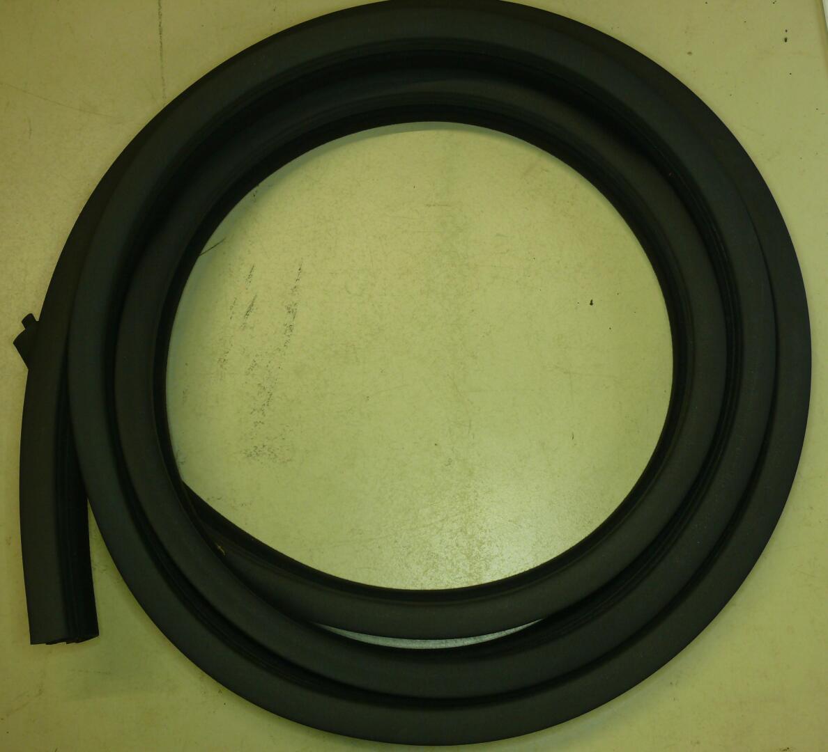 Deurrubber links achter