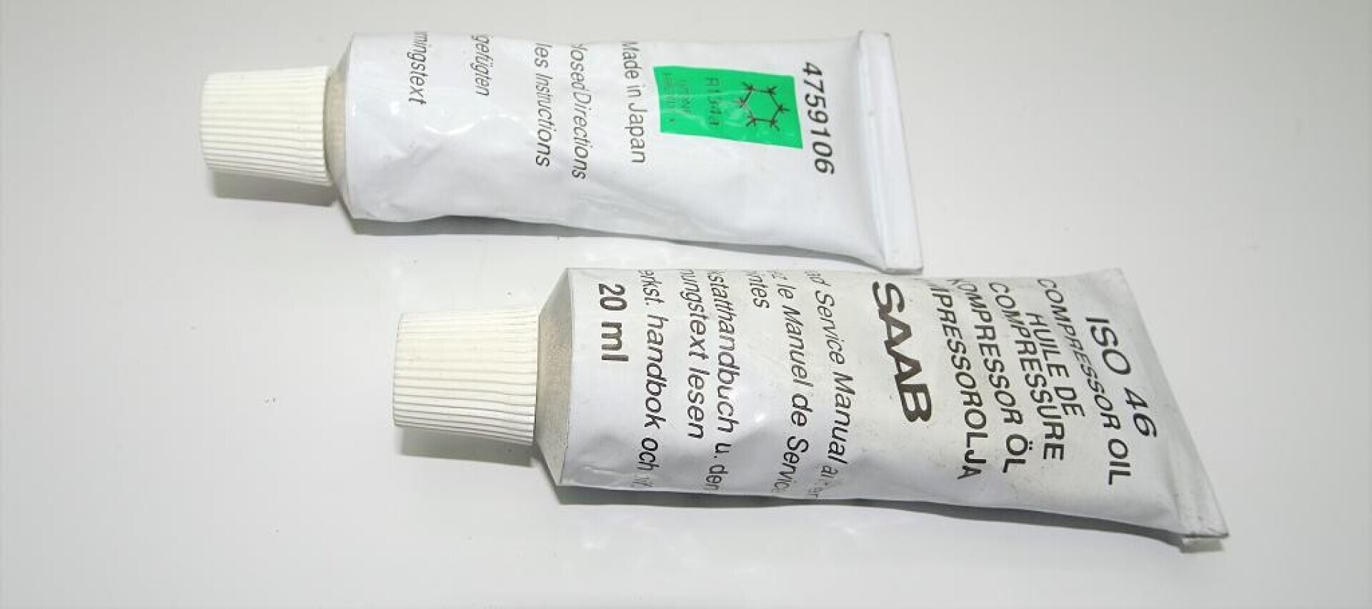 Olie AC compressor  20 ml.